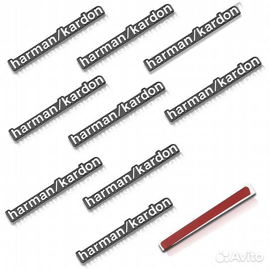 Эмблема-наклейка harman/kardon