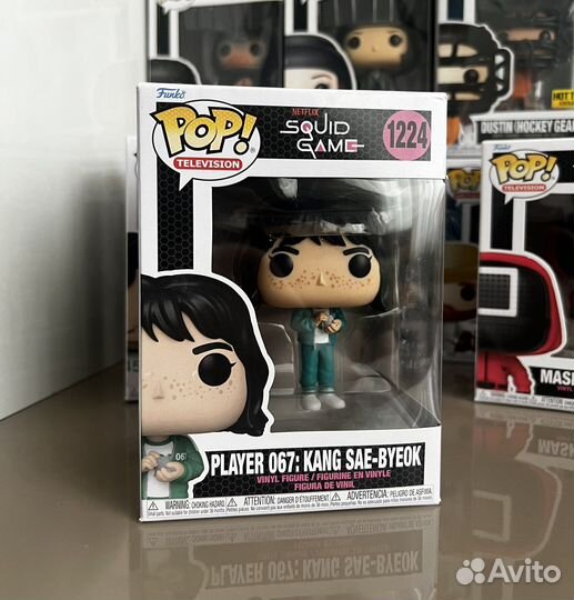Фигурки Funko Pop Squid game