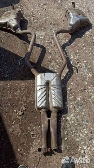 Глушитель Mercedes W221 S350