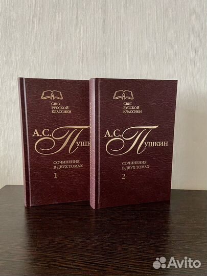 Пушкин в двух томах