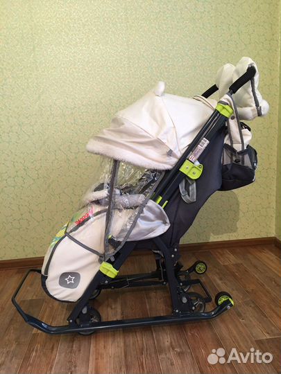 Санки коляска ника
