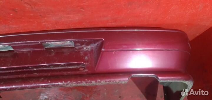 Ваз 2115 бампер задний вишневый дефект