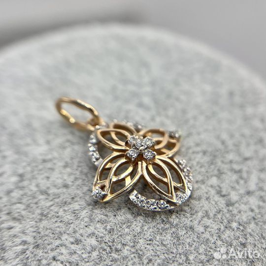 Золотая подвеска 585