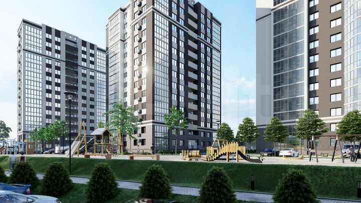 2-к. квартира, 55,9 м², 10/14 эт.