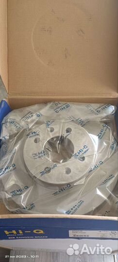 Тормозные диски hyundai accent, kia rio, i20