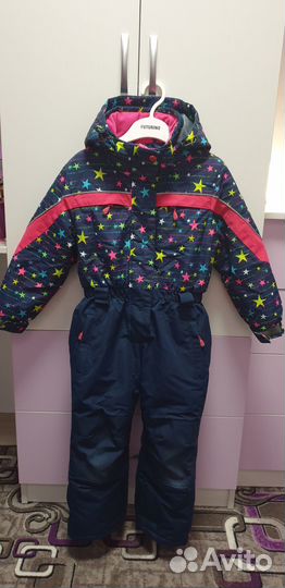 Зимний комбинезон для девочки