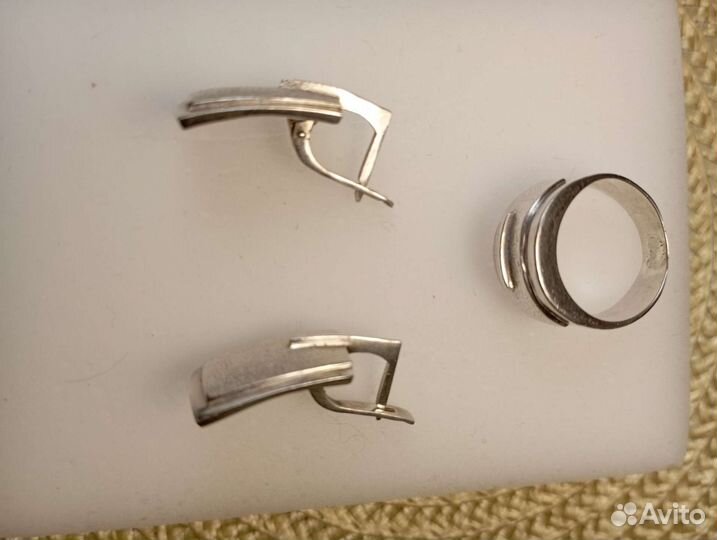 Комплект серебро винтаж