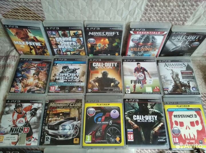 Игровая приставка ps3 полный комплект