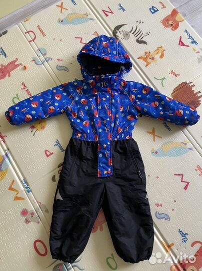 Зимний комбинезон для мальчика 86-92
