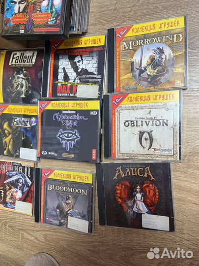 Компьютерные игры на дисках