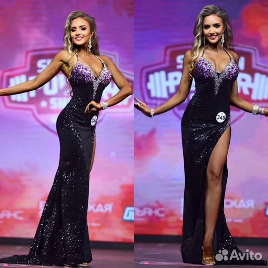 Сценический образ для фитнес модели