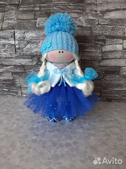 Текстильная интерьерная кукла