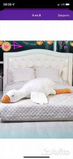 Мягкая игрушка гусь