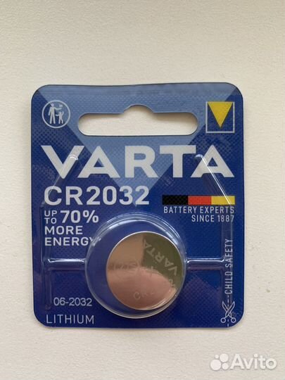 Батарейка CR2032 Varta