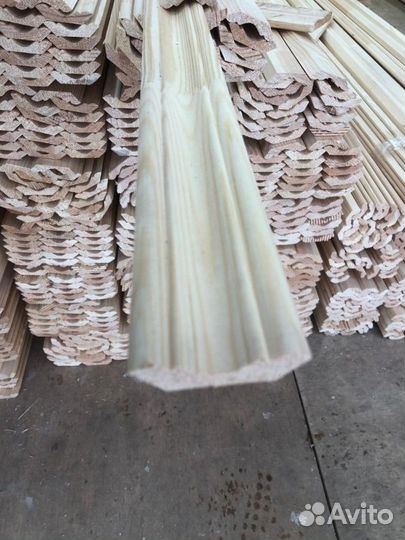 Плинтус деревянный 35х3000 и другие размеры