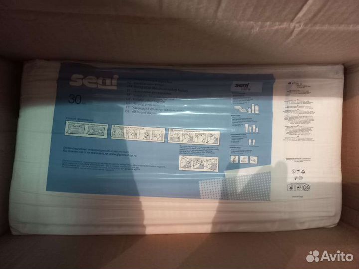 Памперсы для взрослых seni 4