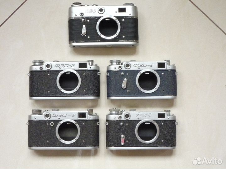 Фотоаппарат Зоркий, Фэд, Мир и другие