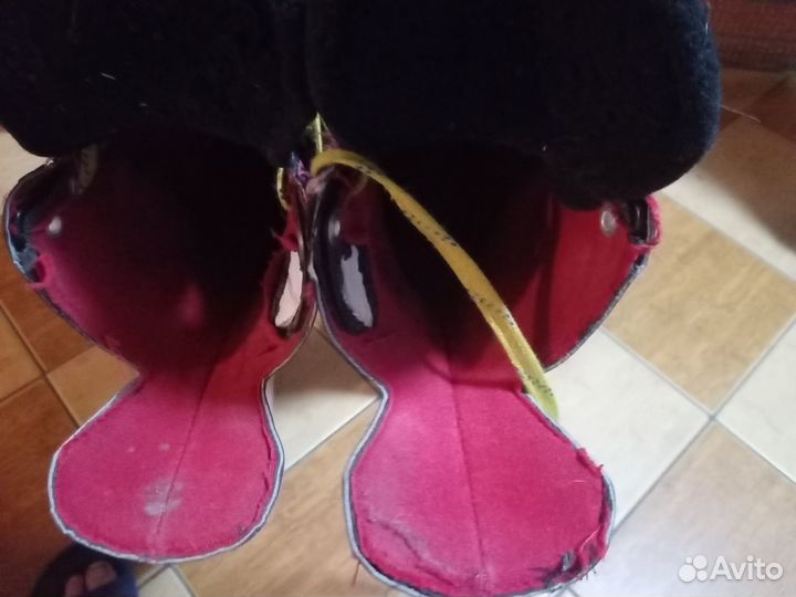 Хоккейные коньки bauer размер 32-33