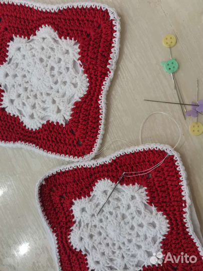 Прихватки ноыогодние ручной работы