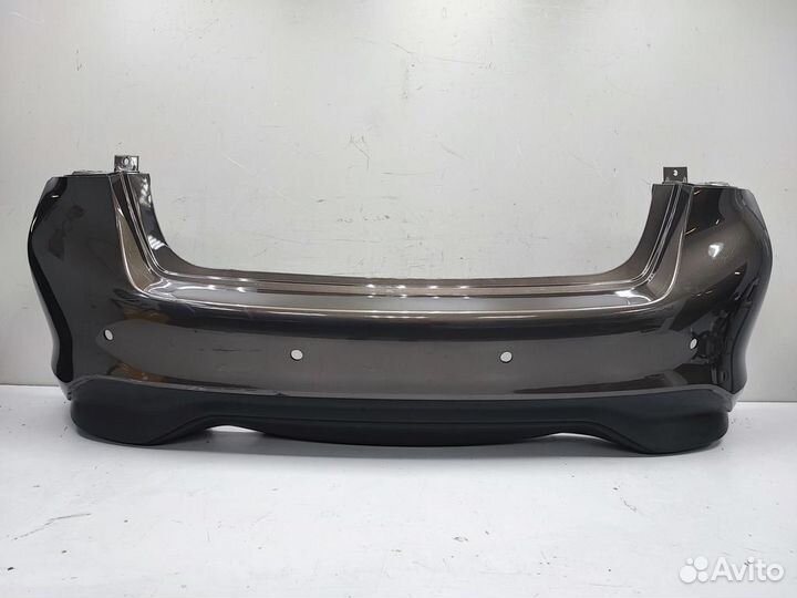 Бампер задний nissan tiida C13 2015-2018 коричневы
