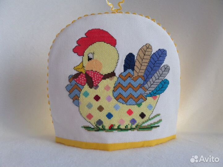 Подарок Грелка на чайник ручная работа