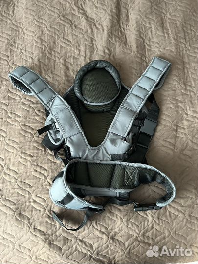 Эргорюкзак серый