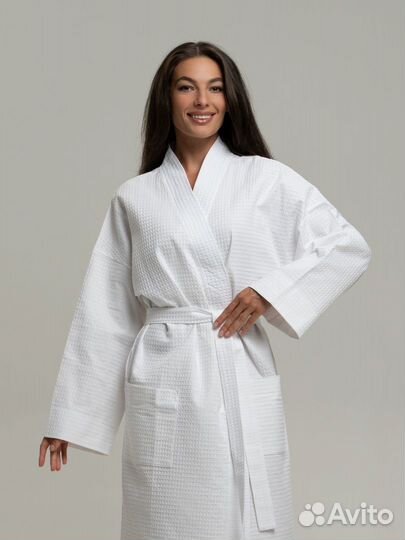 Халат банный вафельный Артикул 681 - 678