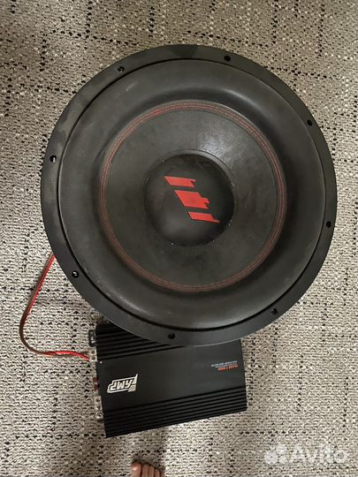 Сабвуфер и усилитель
