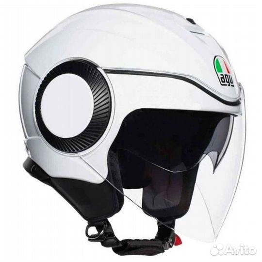 Мотошлем AGV orbyt mono pearl white