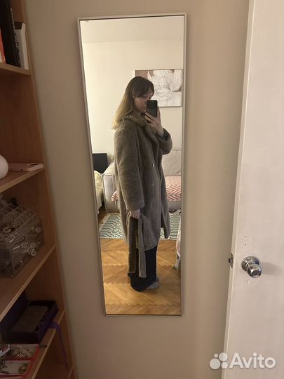 Пальто женское тедди