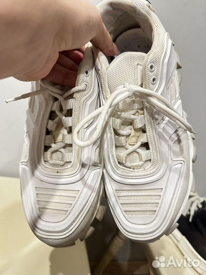 Кроссовки Prada White Logo Thunder Оригинал