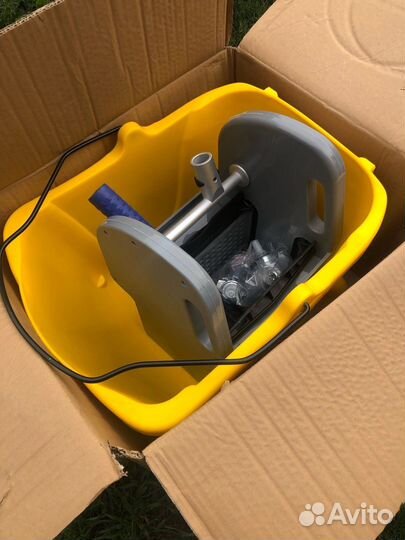 Ведро с отжимом на колесах