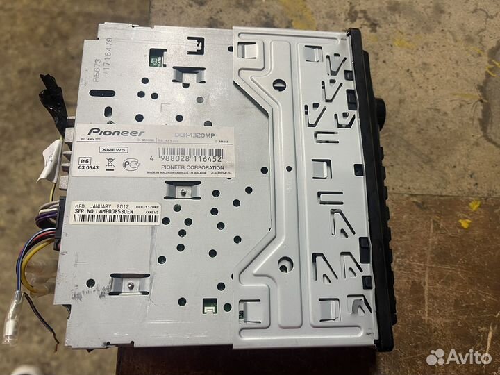 Магнитола pioneer