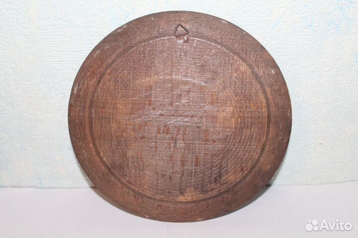 Тарелка в Русском стиле. Абрамцево. До 1917 года