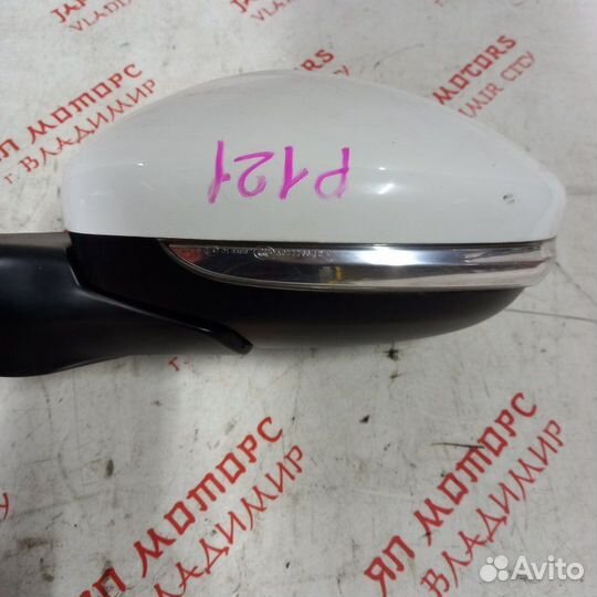 Зеркало заднего вида боковое левое Peugeot 208