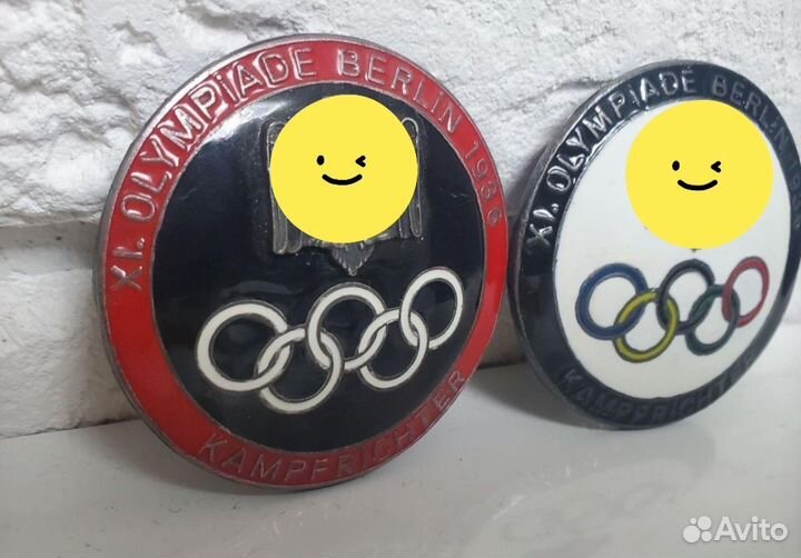 Знак олимпийских игр 36года