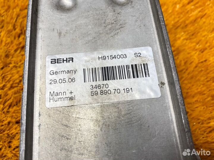 Теплообменник Mercedes-Benz M-Class W164 272.967