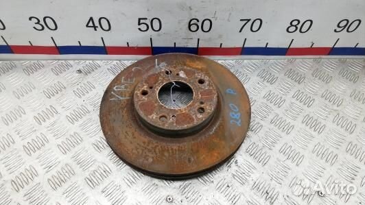 Диск тормозной передний honda civic 8 (YBE02LR01)