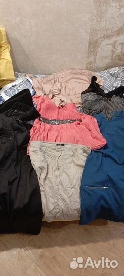 Вещи женские фирменные расшитые пакетом