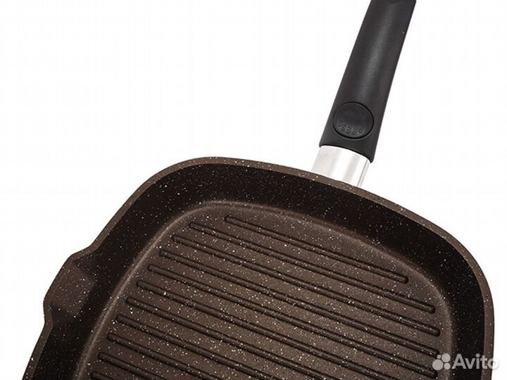 Сковорода-гриль с антипригарным покрытием со