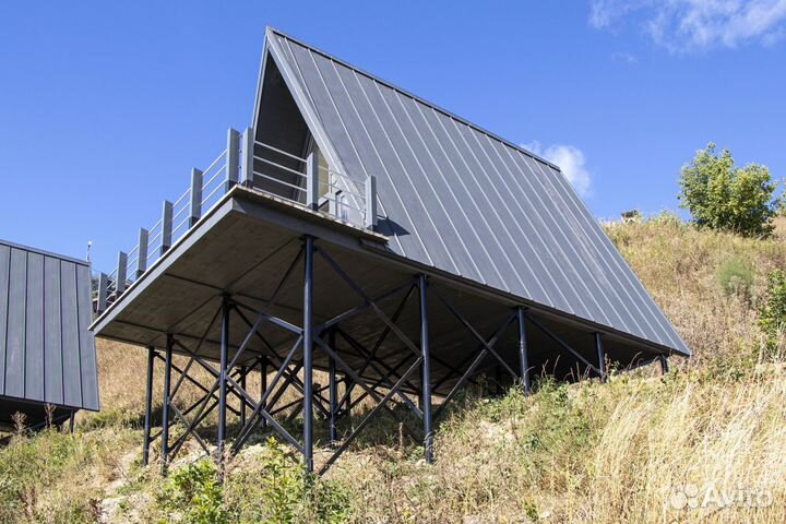 Установка винтовых свай со сварным наконечником