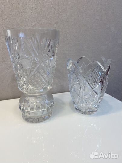 Ваза хрустальная СССР