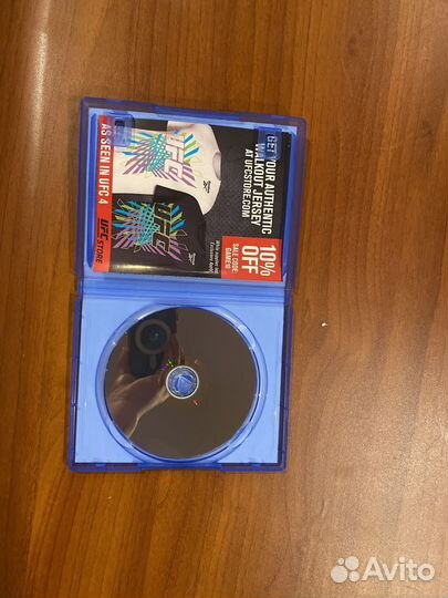 Ufc4 на playstation4(диск)