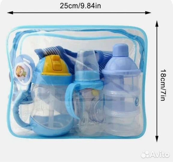 Наборы для кормления малыша 7 предметов