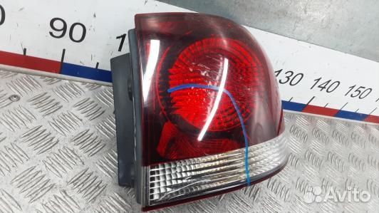 Фонарь задний правый volkswagen touareg 7L (EEA10M