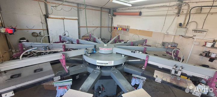 Полуавтомат шелкография