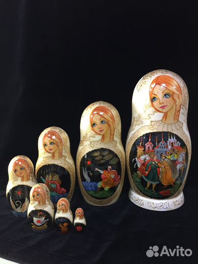 Детские развивающие игрушки матрешки