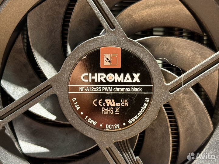 Кулер Noctua NH-U12A Chromax Black