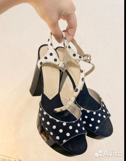 Туфли alberta ferretti