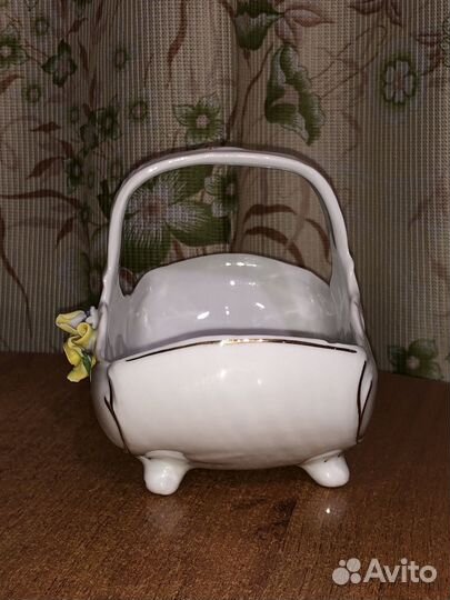 Ваза конфетница Розы Германия, фарфор